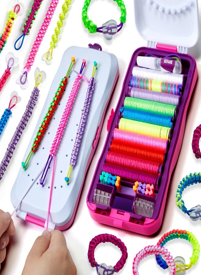 Pretty Me Friendship Bracelet Making Kit for Girls - Crafts for Girl - String Bracelets Maker - Gifts for 8-12 Year Old Kid - Birthday Gift Ideas & Kits Toys Ages 8, 9, 10, 11, 12 - Kids Age 8-12 Olds - Image 1